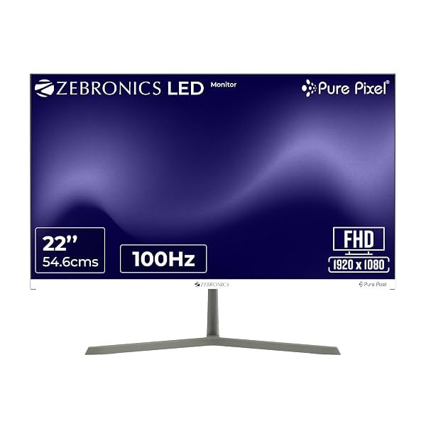 Zebronics Full HD LED Monitor 21.5 Inch