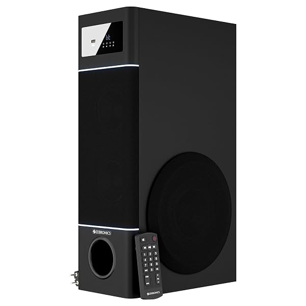 Zebronics Tono 50W Tower Speaker with RGB Lights
