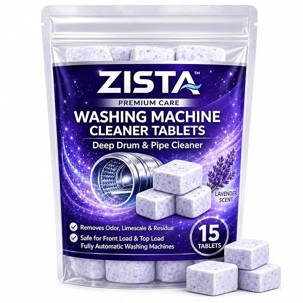 Zista Washing Machine Cleaner Tablets 15 Pcs