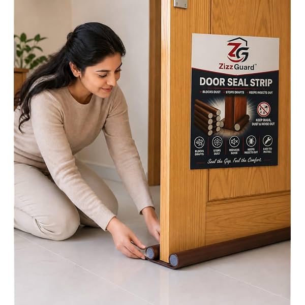 Zizz Guard Door Bottom Seal Strip – 5 Pairs Pack