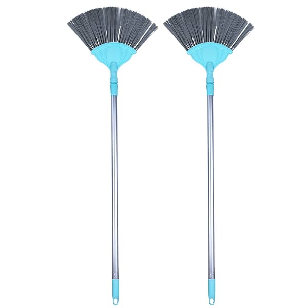 Zureni Ceiling Brush Home Cleaning Comfort Grip Extended Handle Washable