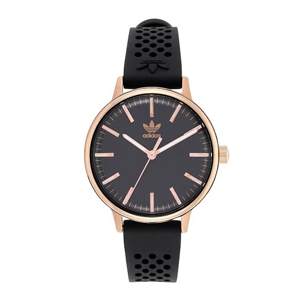 adidas Silicone Analog Black Dial & Band Unisex's Watch-Aofh230092I