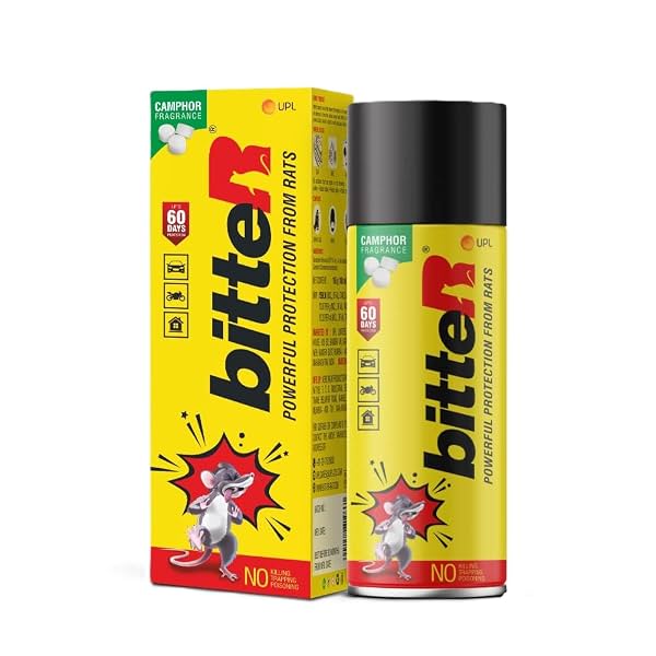 bitteR Jumbo Rat Repellent Spray for Car & Bike