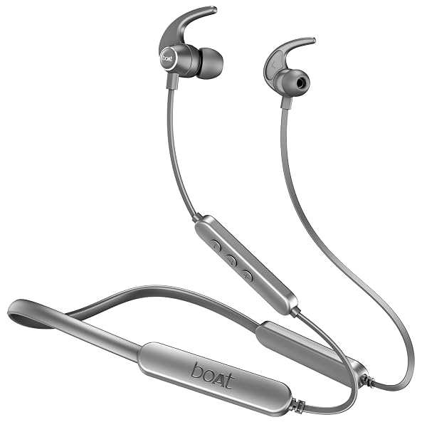 boAt Rockerz 255 Pro+, 60H Battery, Fast Charge, IPX7, Dual Pair,Low Latency,Magnetic Buds, App Support, in Ear Bluetoot