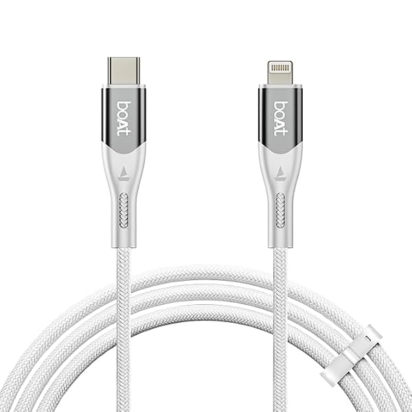boAt Type C to Lightning Cable for 27W Fast Charging