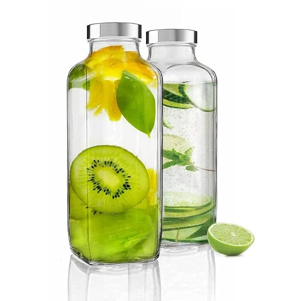 castanea Glass Water Bottle