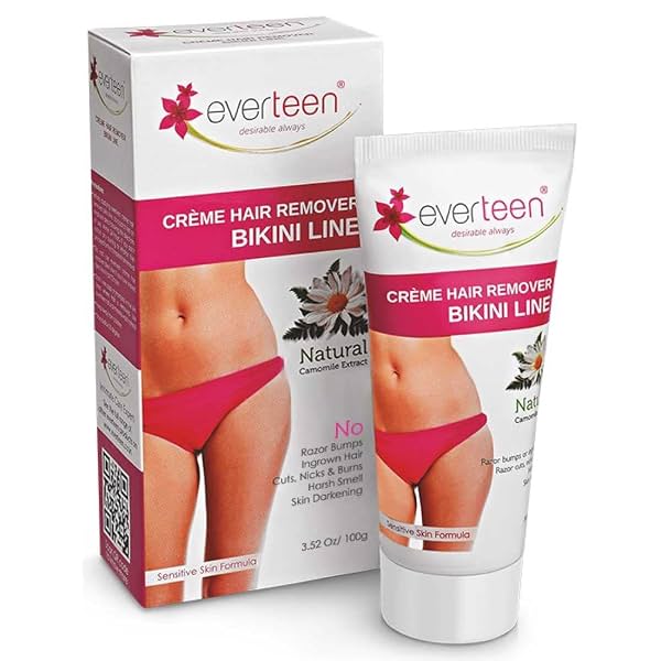everteen 100g Bikini Hair Removal Cream for Women & Girls