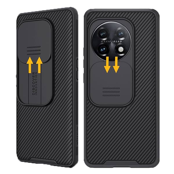 for Oneplus 11 5G Case with Slide Camera Cover