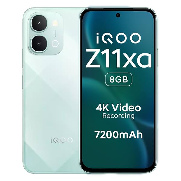 iQOO Z11xa 5G (Prismatic Green, 8GB RAM, 128 GB Storage)
