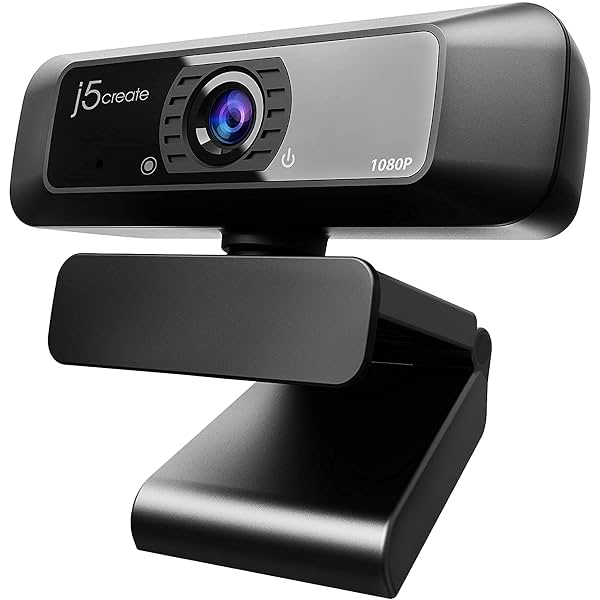 j5create Full HD 1080p USB Webcam with Microphone
