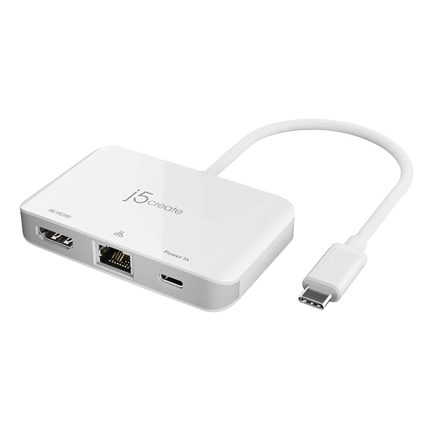 j5create USB-C to 4K HDMI and Ethernet Adapter