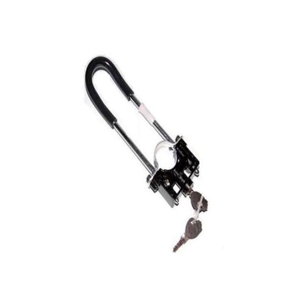 numo2-dt Key Wheel Helmet Lock (Black)