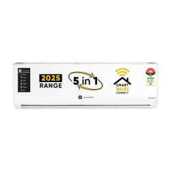 realme TechLife 2025 Model 1.5 Ton 5 Star Split Inverter with Wi-fi 5-in-1