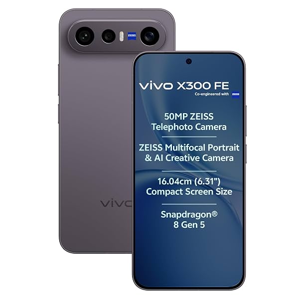 vivo X300 FE 5G 12GB 256GB Smartphone Noir Black