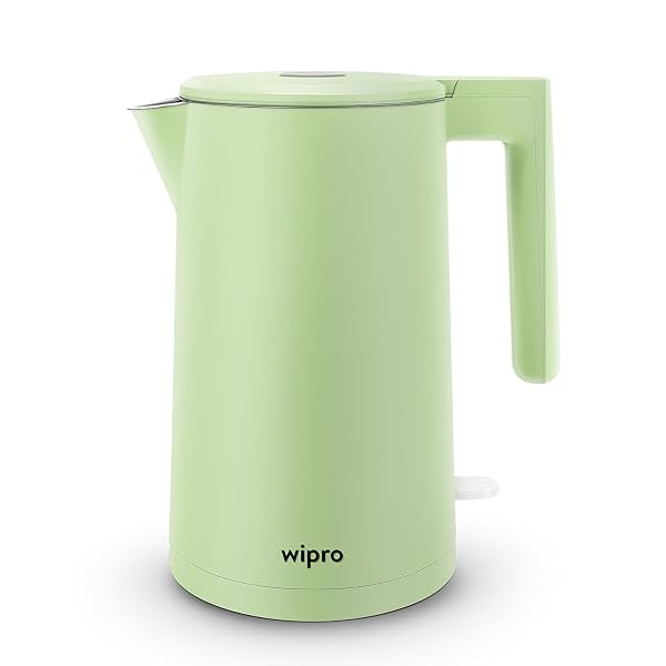 wipro ABS Elato BK211 Cool Touch Double Layer Electric Kettle, 1.7 Litres