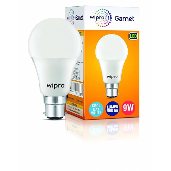 wipro Garnet 9W LED Bulb for Home